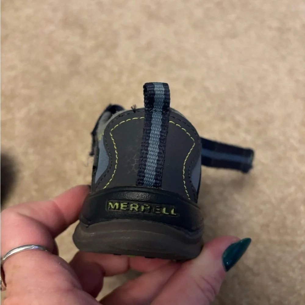 Kids' Gray and Navy MERRELL Shoes